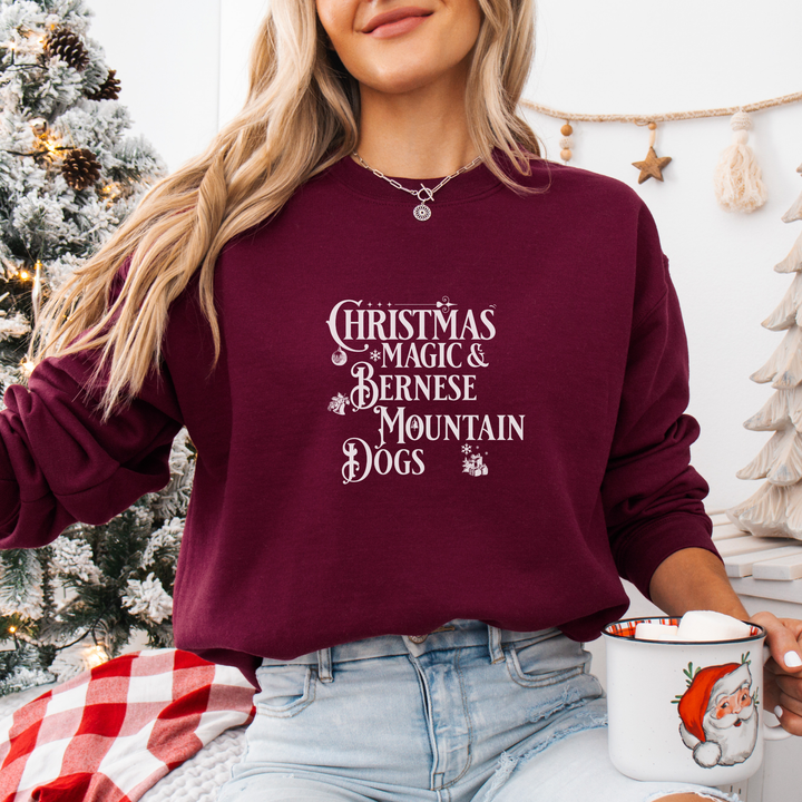 Christmas Magic & Bernese Mountain Dogs