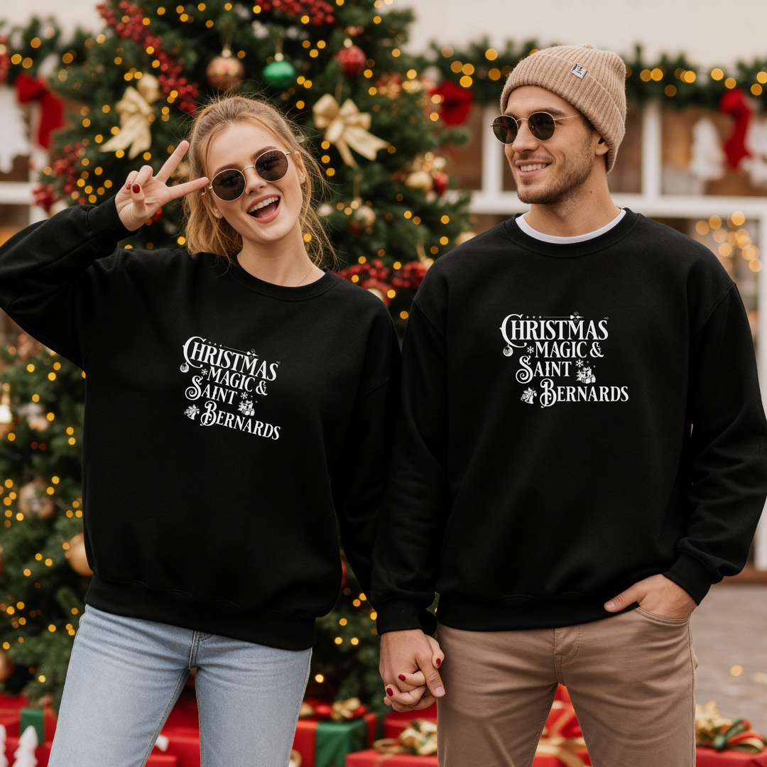 Christmas Magic & Saint Bernards