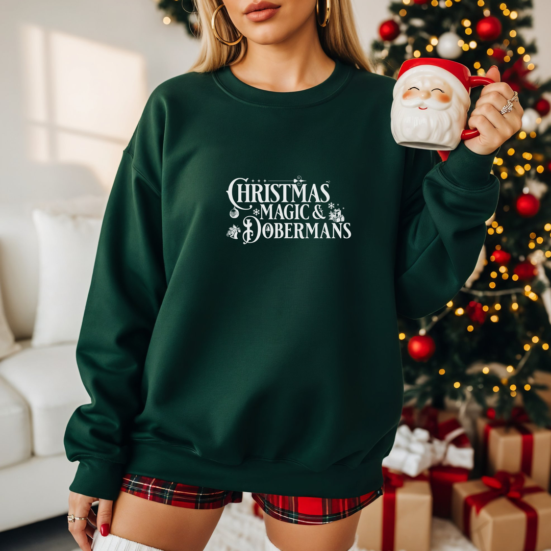 Christmas Magic & Dobermans