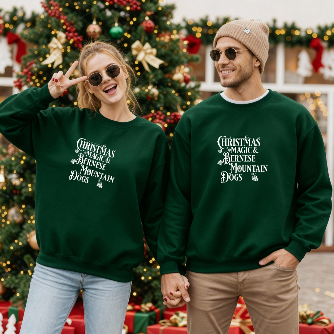 Christmas Magic & Bernese Mountain Dogs