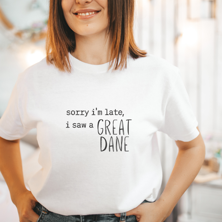 Sorry I'm Late, I Saw a Great Dane