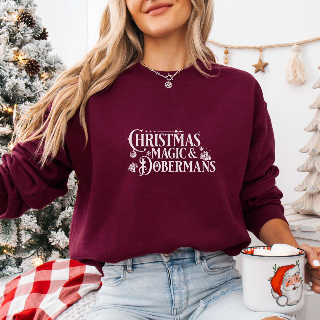 Christmas Magic & Dobermans