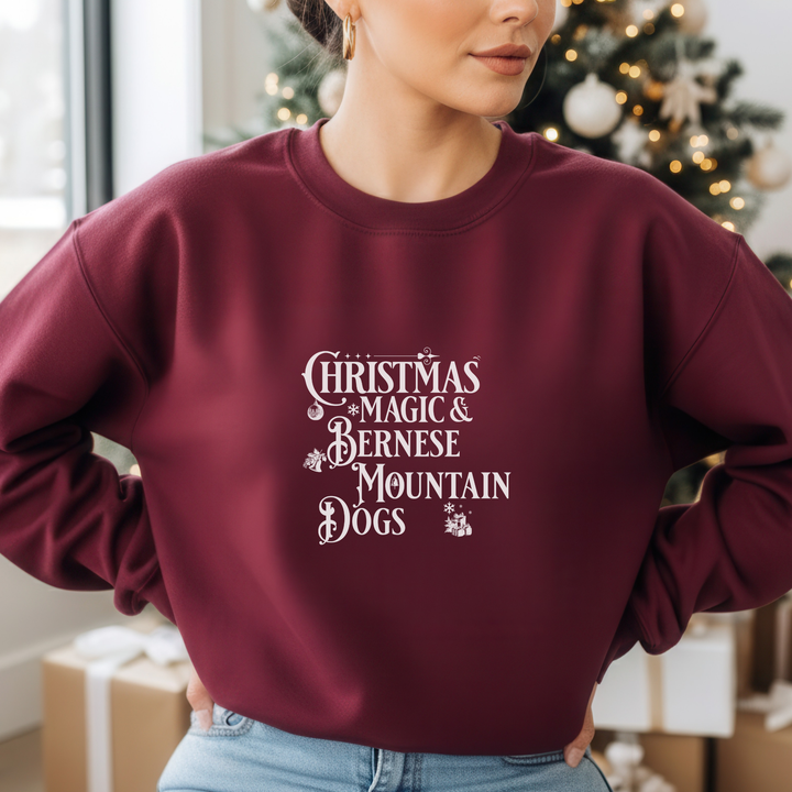Christmas Magic & Bernese Mountain Dogs
