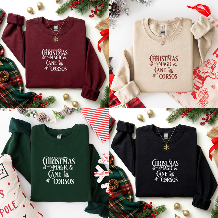 Christmas Magic & Cane Corsos