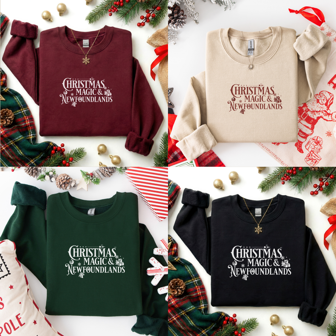 Christmas Magic & Newfoundlands