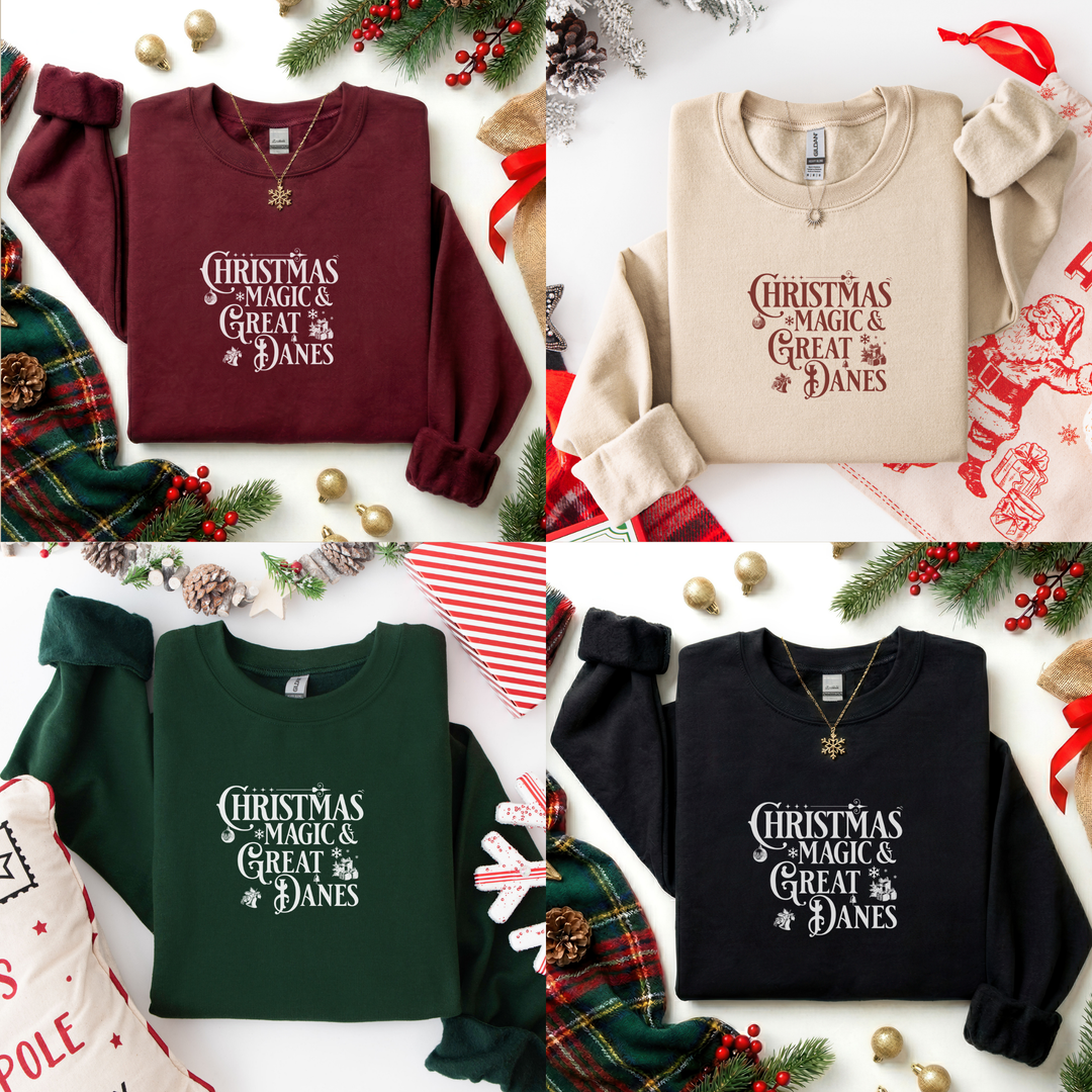 Christmas Magic & Great Danes