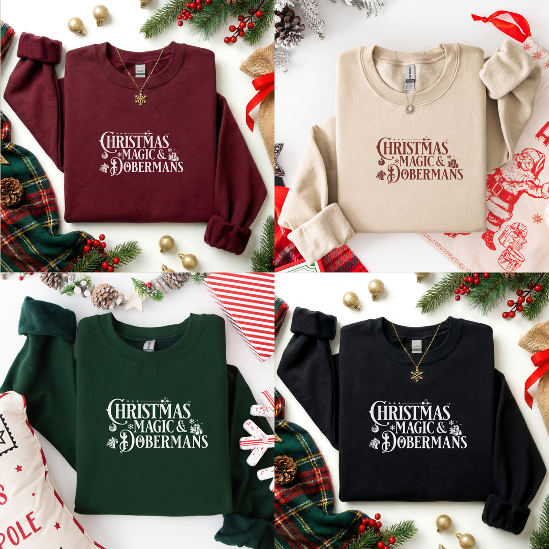 Christmas Magic & Dobermans