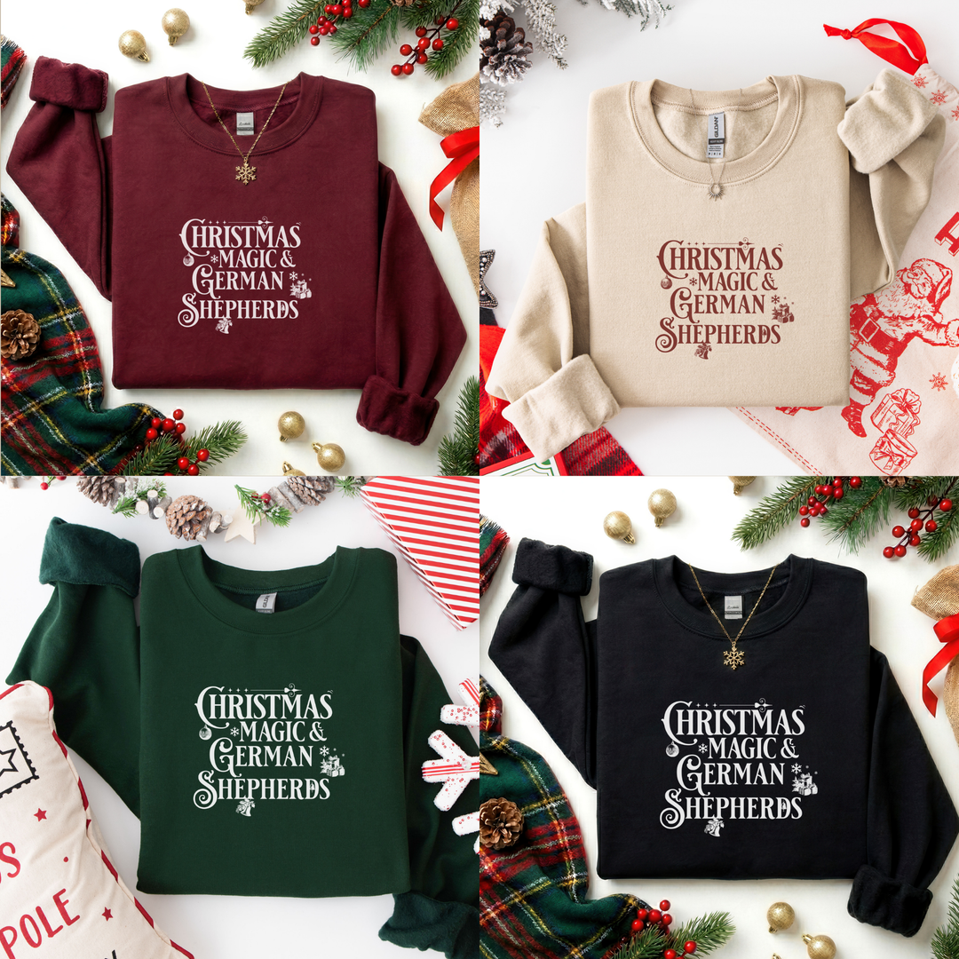 Christmas Magic & German Shepherds