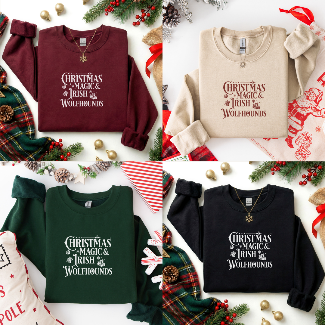 Christmas Magic & Irish Wolfhounds
