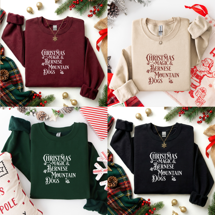 Christmas Magic & Bernese Mountain Dogs